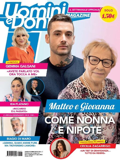 Title details for Uomini e Donne Magazine by RTI spa - Available